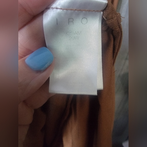 IRO Osium Mini Dress in Camel - Picture 5 of 5